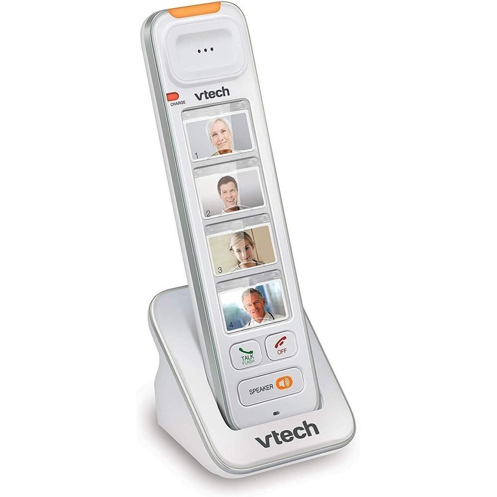 VTech SN5307 Amplified Photo DIAL Accessory Handset‎ Big Buttons Senior Phone
